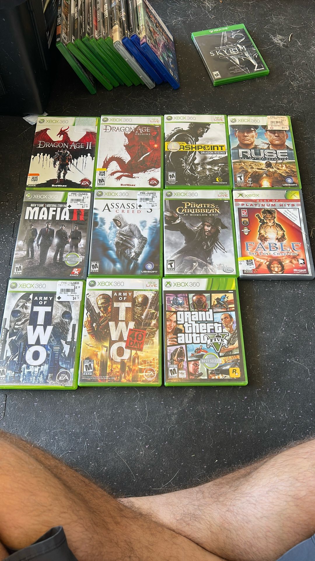 Xbox 360 Games 5 Dollars Each