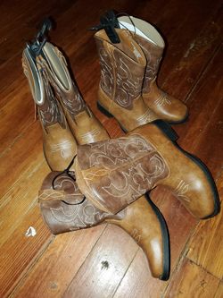 New Western Leather Boots  