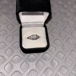 1carat Diamond  Platinum Wedding Ring