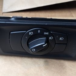 06-11 BMW E90 E92 328i 335i Headlight Fog Light Control Switch Panel & Trim