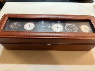 6 piece watch holder