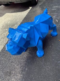 Bulldog Statue