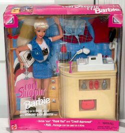 Vintage 1997 Cool Shoppin' Barbie Doll Playset #17487 Mattel-NIB Sealed