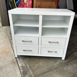 White Dresser $120