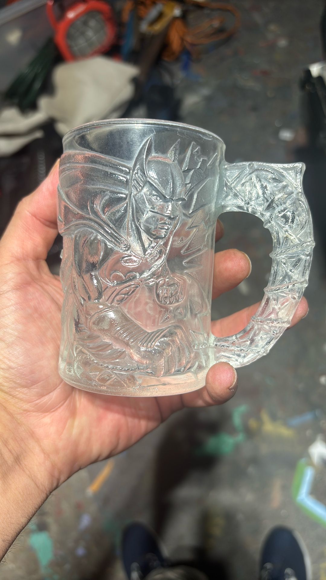 Batman Forever Glass Mug 