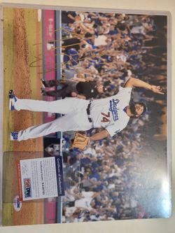 Kenley Jansen Picture Signed