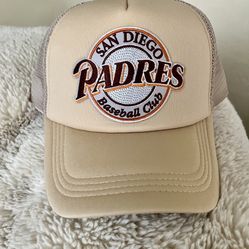 Padres Custom Trucker Hat 