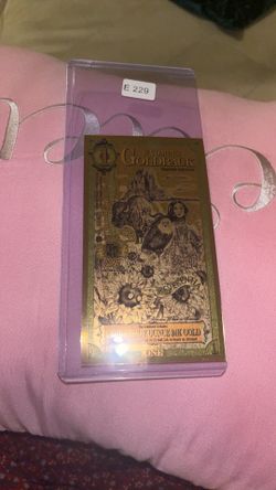 1 gold back 1/1000 Troy ounce 24k gold