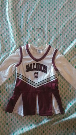 Halloween cheerleading size 2T