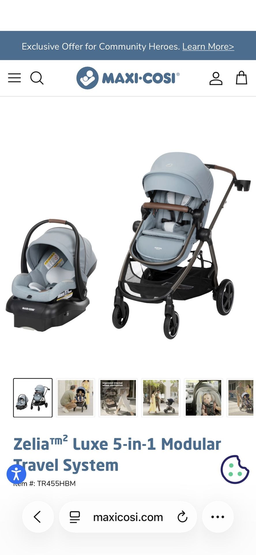 Maxi Cosi Zelia 5 In 1 Travel System