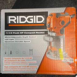 RIDGID 1.5 HP Compact Router (model R24012)