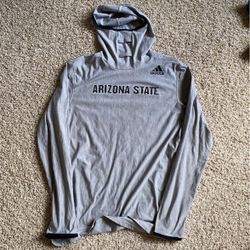 ASU adidas Long Sleeve Hooded Shirt