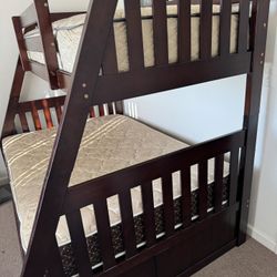 Full Size And Twin Bunk Bed