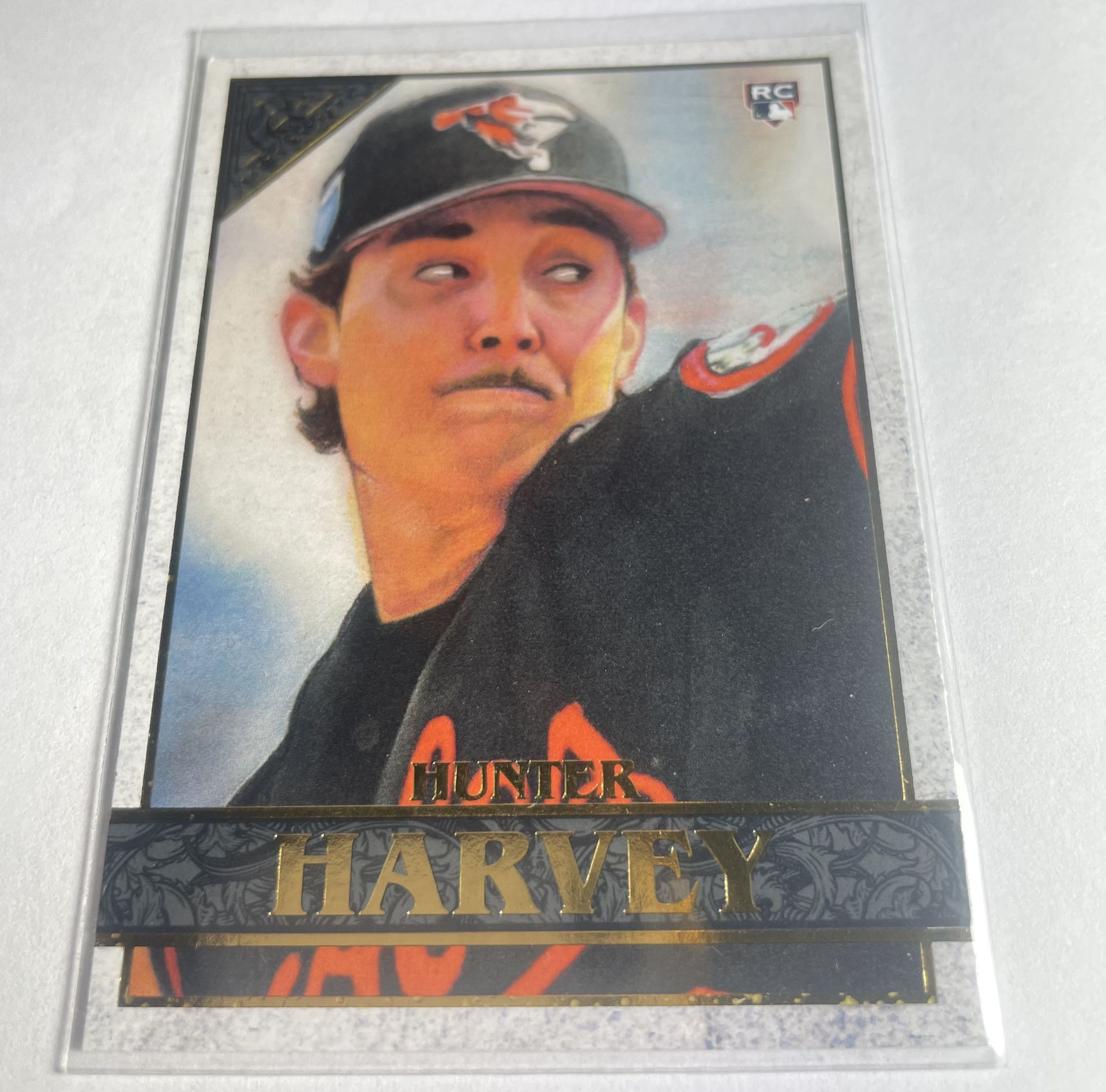 Mint 2020 Topps Gallery Baseball Hunter Harvey Rookie Card #50 MLB Baltimore Orioles RC