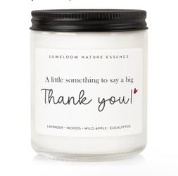 Lumeloom Nature Essence Thank You Candle