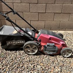 Lawn Mower Craftsman Electric 