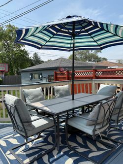 Outdoor table set