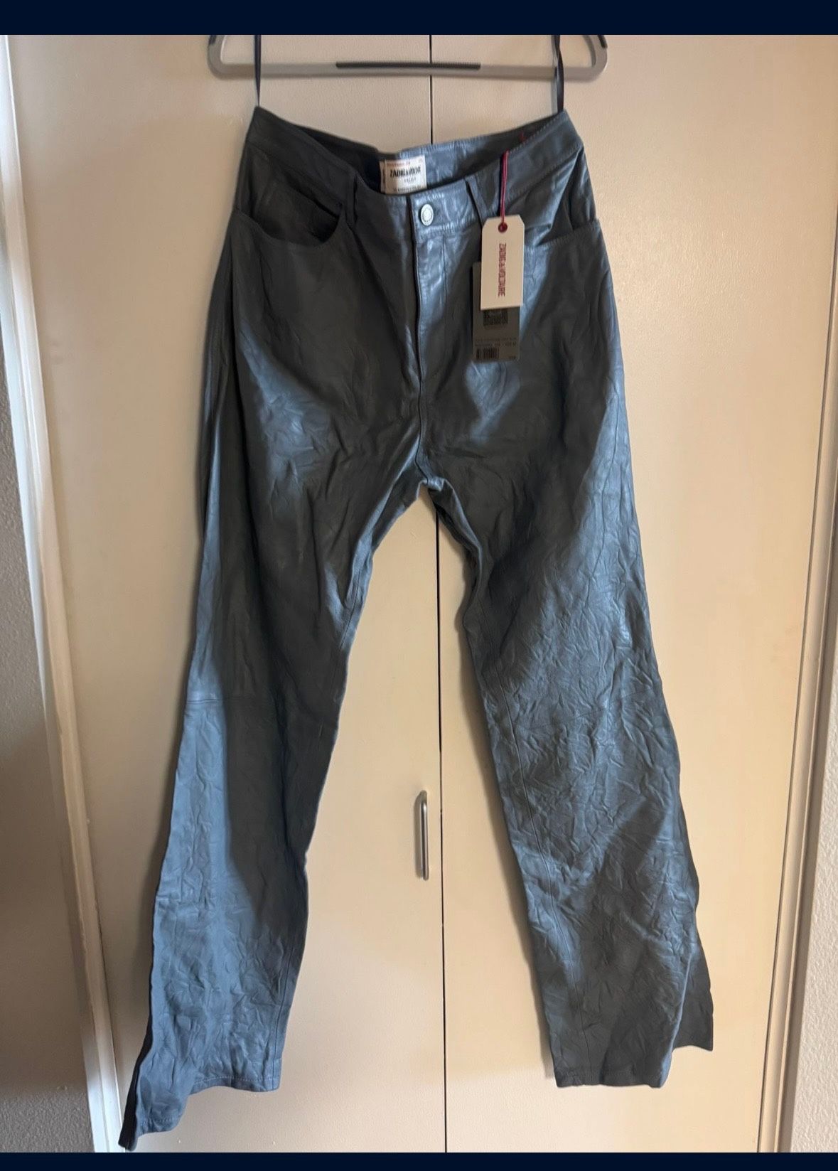 Unisex Leather Pants