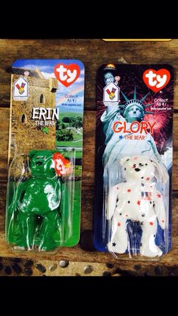 McDonald's Complete Set (Circa 1999) Beanie Babies-Collectors set of 4.