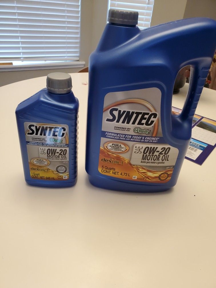 0w - 20 Oil