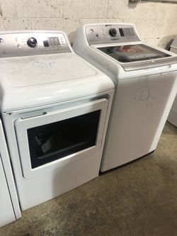 ge washer and dryer set