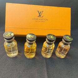 LV spray Perfume 4 X 30 ml with box $80 for Sale in Haltom City, TX