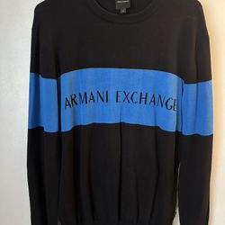 Armani Exchange Stripe Sweater mens Medium