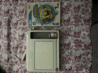 Nintendo Wii uDraw GameTablet + SpongeBob squigglepants – Untested