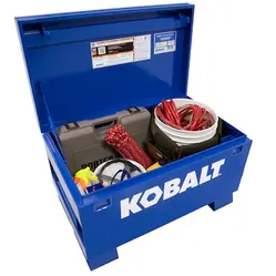Kobalt Steel Jobsite Box / Tool Storage Chest - Heavy Duty
