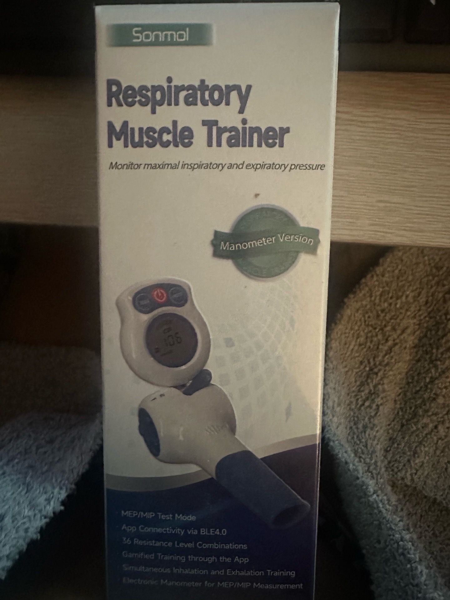 Respiratory muscle trainer