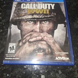 CALL OF DUTY WW2 PS4. NEVER PLAYED