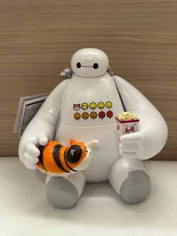 Baymax Mochi Popcorn Bucket Happy Ride Tokyo Disney Resort 2026 from Japan