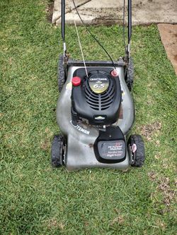 Craftsman 6.5 Horse Power!! Self-propelled!! Has For Grass Catcher If Needed