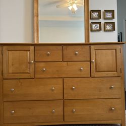 Stanley Wood Bedroom Set Chest, Desk & Nightstand