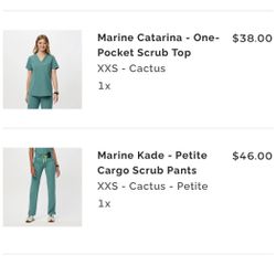 Figs Scrubs, Beige, Aqua, and Green 
