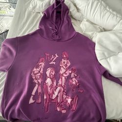 Purple hoodie