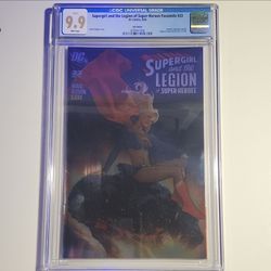 DC Comics CGC 9.9 Supergirl and the Legion of Super-Heroes #23 Facsimile Foil