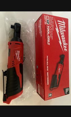 MILWAUKEE RATCHET M12 NEW 3/8 NEW  TOOL ONLY $90 FIRM FIRM