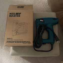 NEU Master Electric Brad Nailer & Staple Gun