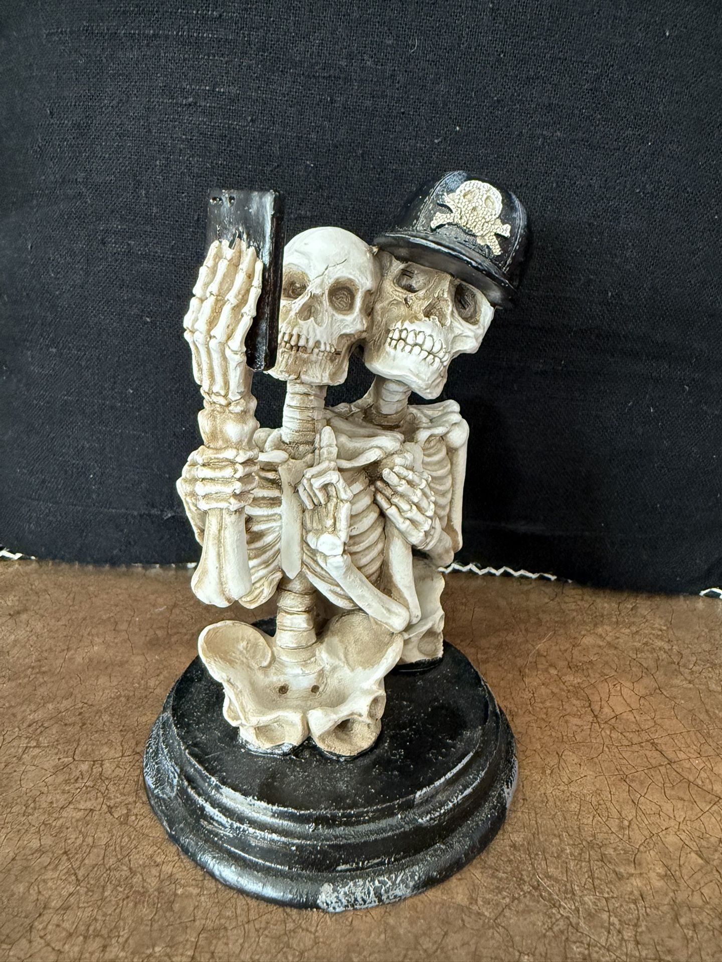 Skeleton Selfie Couple Halloween Decorations