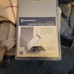 Redi Rite Aluminum Storage Clipboard  Size 6"÷10"