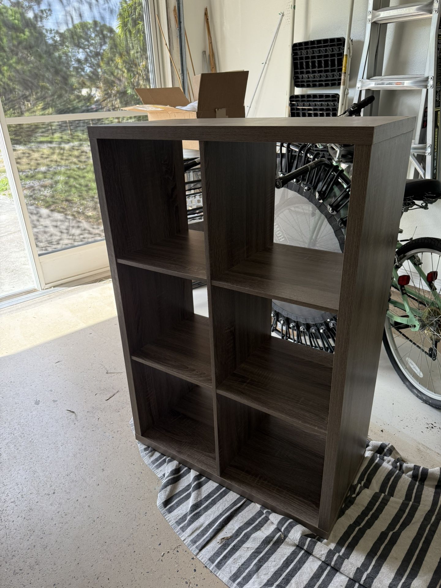 Cube Storage Shelves With Bins