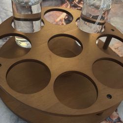 Lazy Susan For Glass Bottles, Coffee Syrups, Wine Bottles, Ect