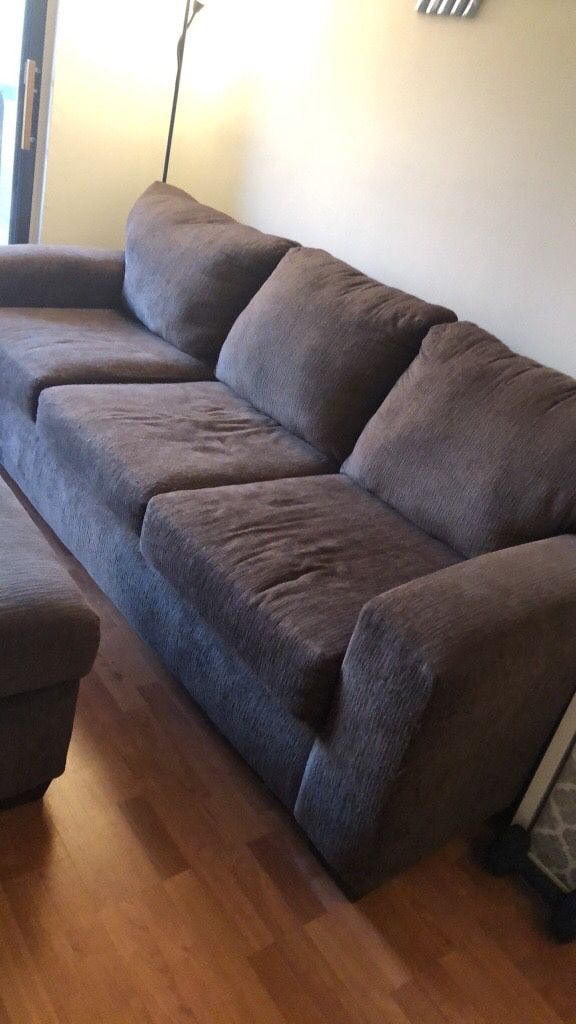 Brown microfiber Sofa/couch