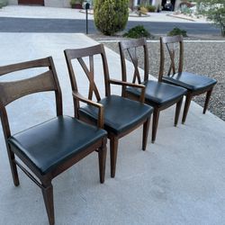 Vintage American Of Martinsville Dining Chair Set 