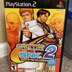 Capcom Vs Sink 2  Ps2