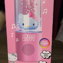 Hello Kitty Led Water Bluetooth Speaker W/fm Radio 