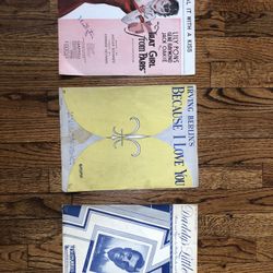 Vintage Sheet Music