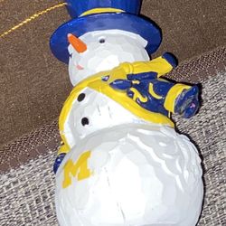2 University of Michigan ornaments