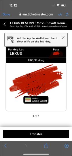 Mavs Vs Clippers Lexus Parking